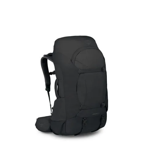 Osprey farpoint trek 55 black front side