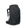 Osprey farpoint trek 70 black front side