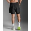 2XU Aero Mesh 2-in-1 5 inch Shorts (herr) svart