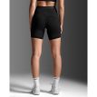 2XU Form Stash Hi-Rise Compression 6 inch Shorts (dam) i svart