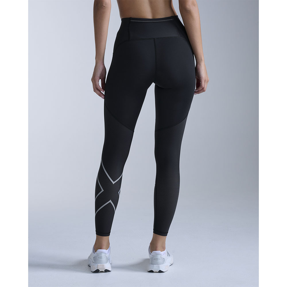 2XU Aero Mesh Hi-Rise Compression Tights (dam) i svart