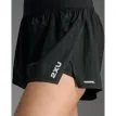 2XU Aero Hi-Rise 2-in-1 3 inch Shorts (dam) svart