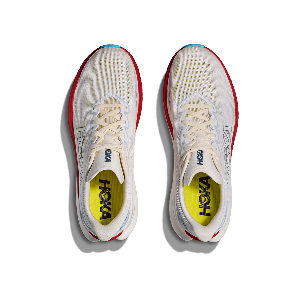 Hoka Mach X 3 löparskor (herr) i white/alabaster