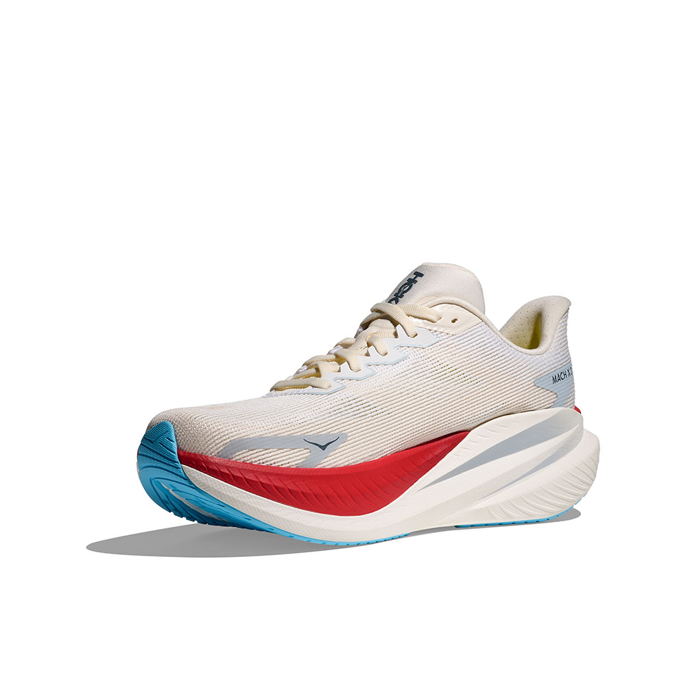 Hoka Mach X 3 löparskor (herr) i white/alabaster