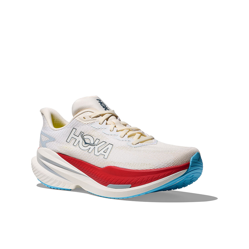 Hoka Mach X 3 löparskor (herr) i white/alabaster