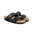 Ett par svarta Rohde 5631 sandaler (dam)