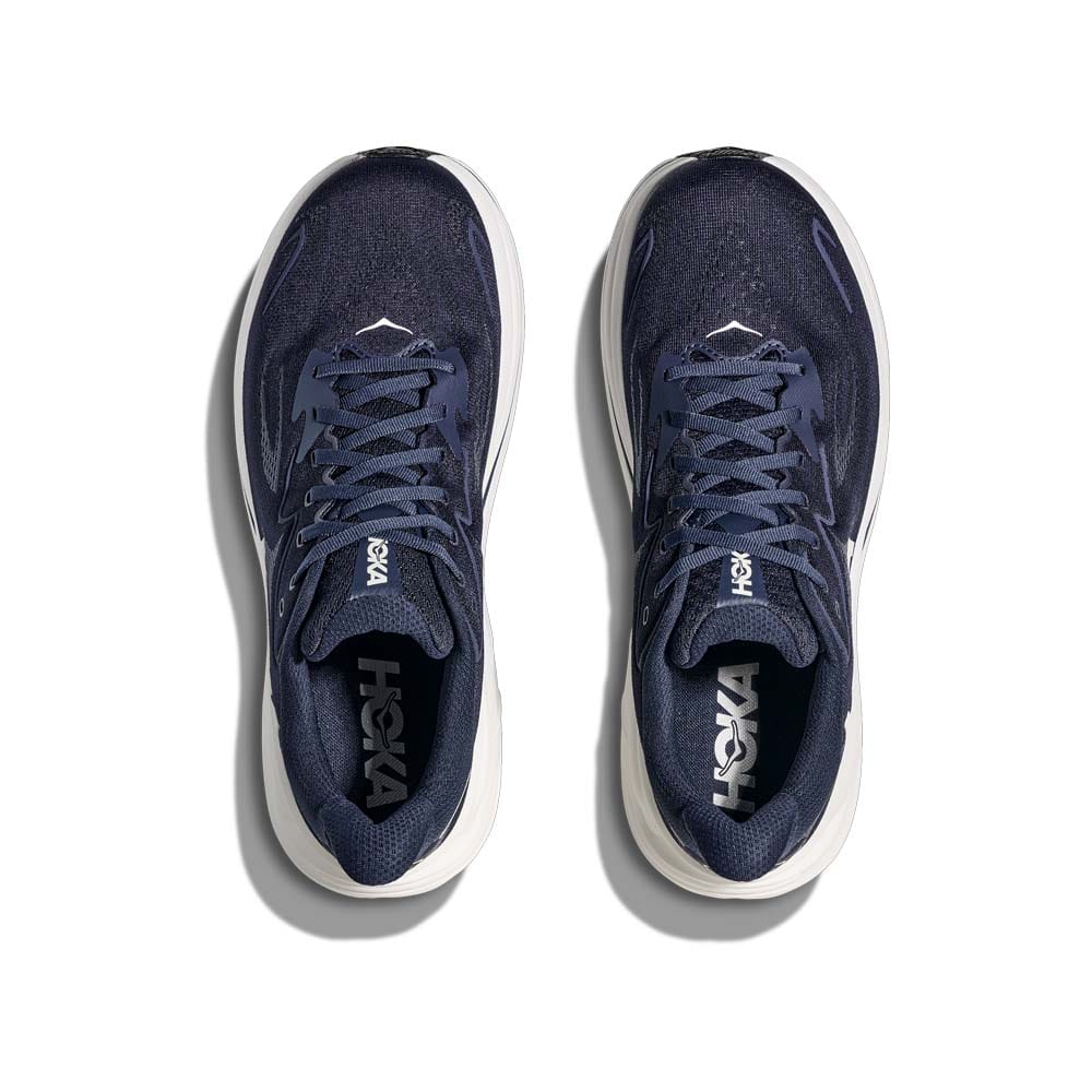 ovandel på ett par Hoka Clifton 10 löparskor (herr)