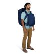 Osprey Farpoint 70 blue on model