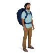 Osprey Farpoint 70 blue on model