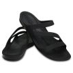 Crocs Women's Swiftwater Sandal (dam) i svart.