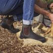 Blundstone 500 boots (dam / herr / unisex) på modell under använding