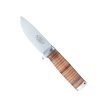 Vacker jaktkniv från FÄllkniven NL5L Idun med VG10w-stål.