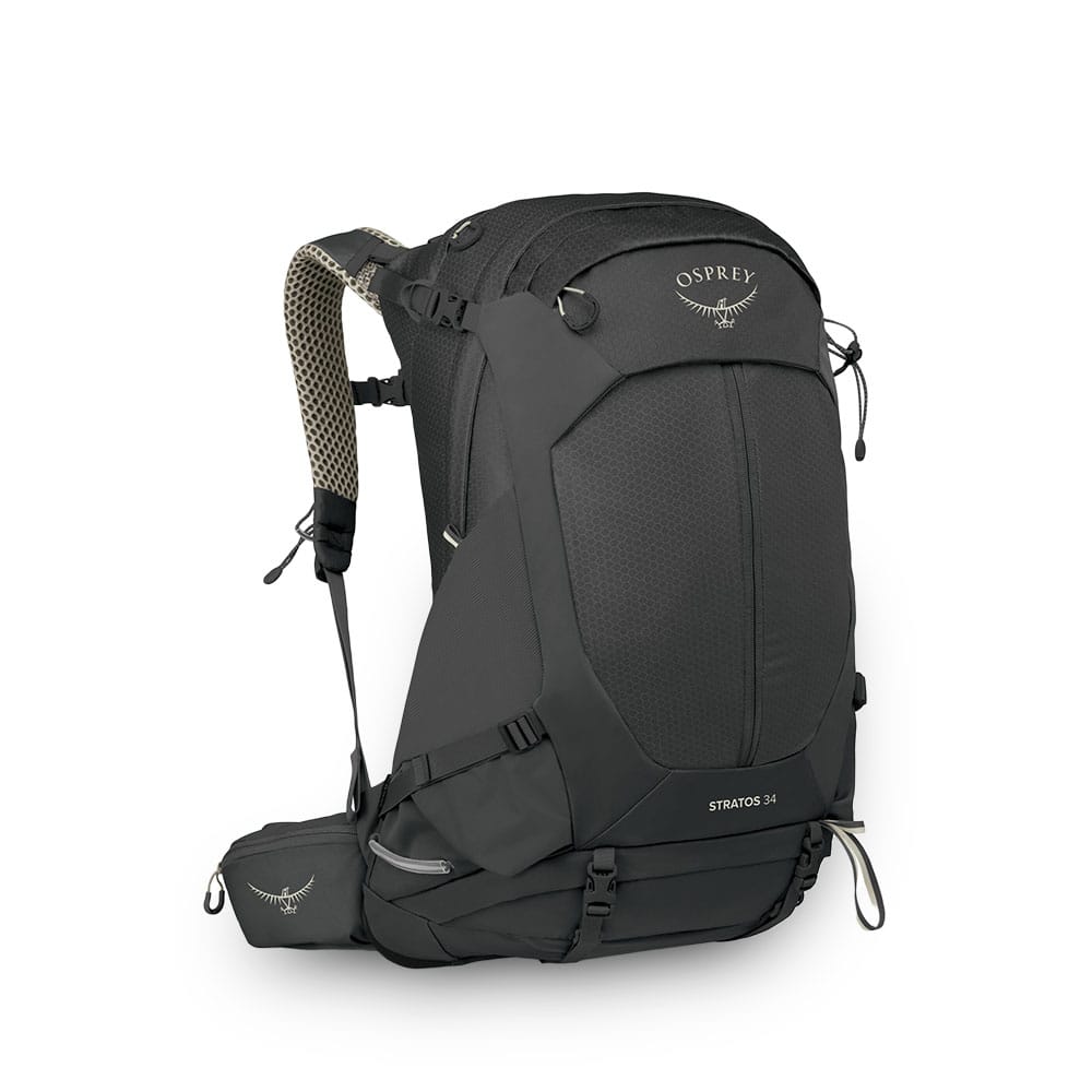 Osprey Stratos 34L vandringsryggsäck (herr) - Raven Black