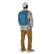 Osprey Ultralight Dry Stuff Pack 20 hopvikbar ryggsäck baksidan