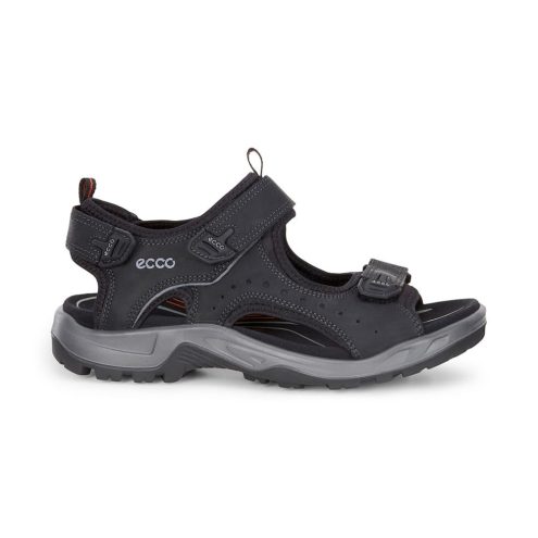 Bekväm herrsandal från Ecco i svart, storlek 46