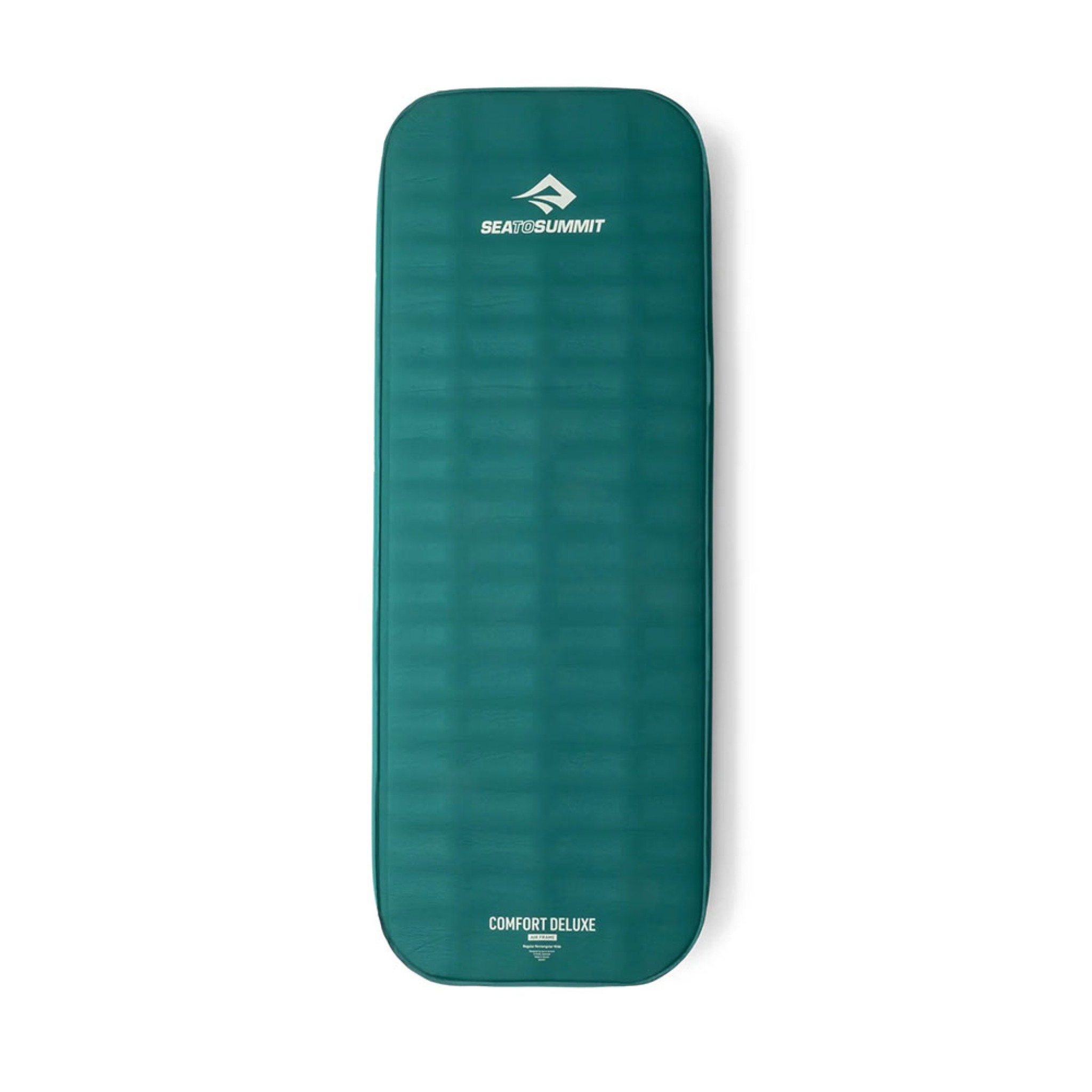 Sea to Summit Comfort Deluxe sj&auml;lvuppbl&aring;sbart liggunderlag - Rain Forest, Large Rectangular Wide