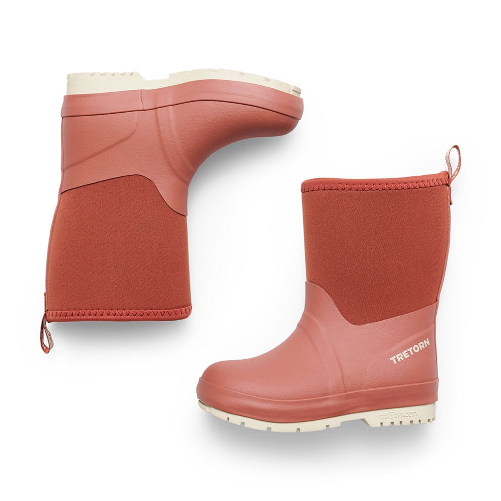 Tretorn Kuling Neoprene vinterstövlar i färgen Dark Cedar (Rosa)