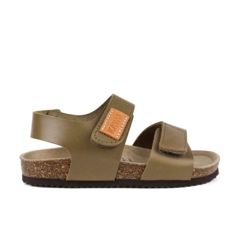 Kavat Bomhus sandaler (barn) i färgen khaki