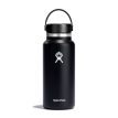 Hydroflask Wide Flex 32oz (946ml) i färgen black.