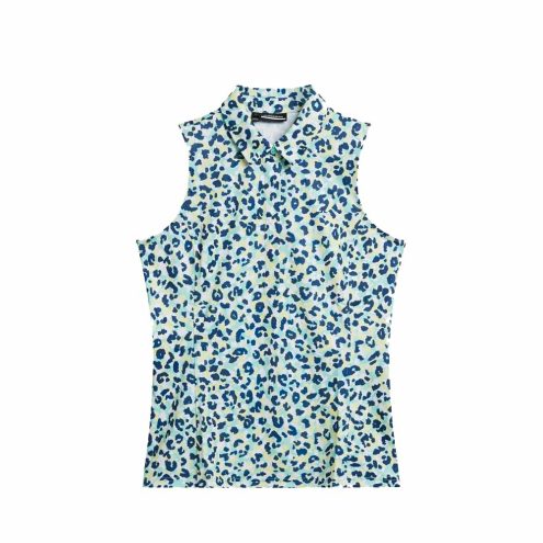 En snygg och praktisk J.Lindeberg Dena Print Sleeveless Top (dam) i ett coolt print