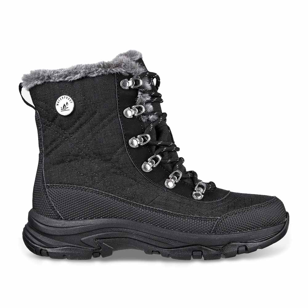 Skechers Trego vattentäta vandringskängor (dam) - Black, 37