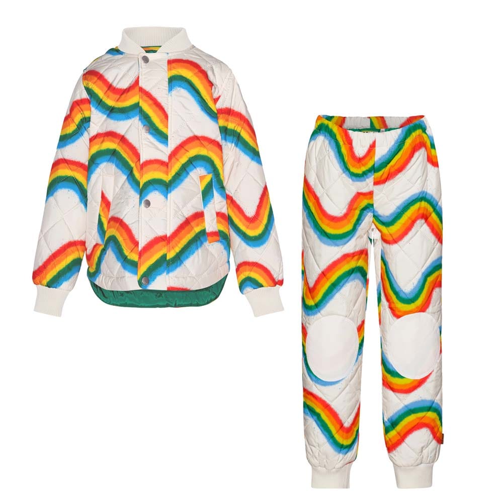 Molo Hawkins quiltat termoset (barn/junior) - Rainbow Big, 98/104