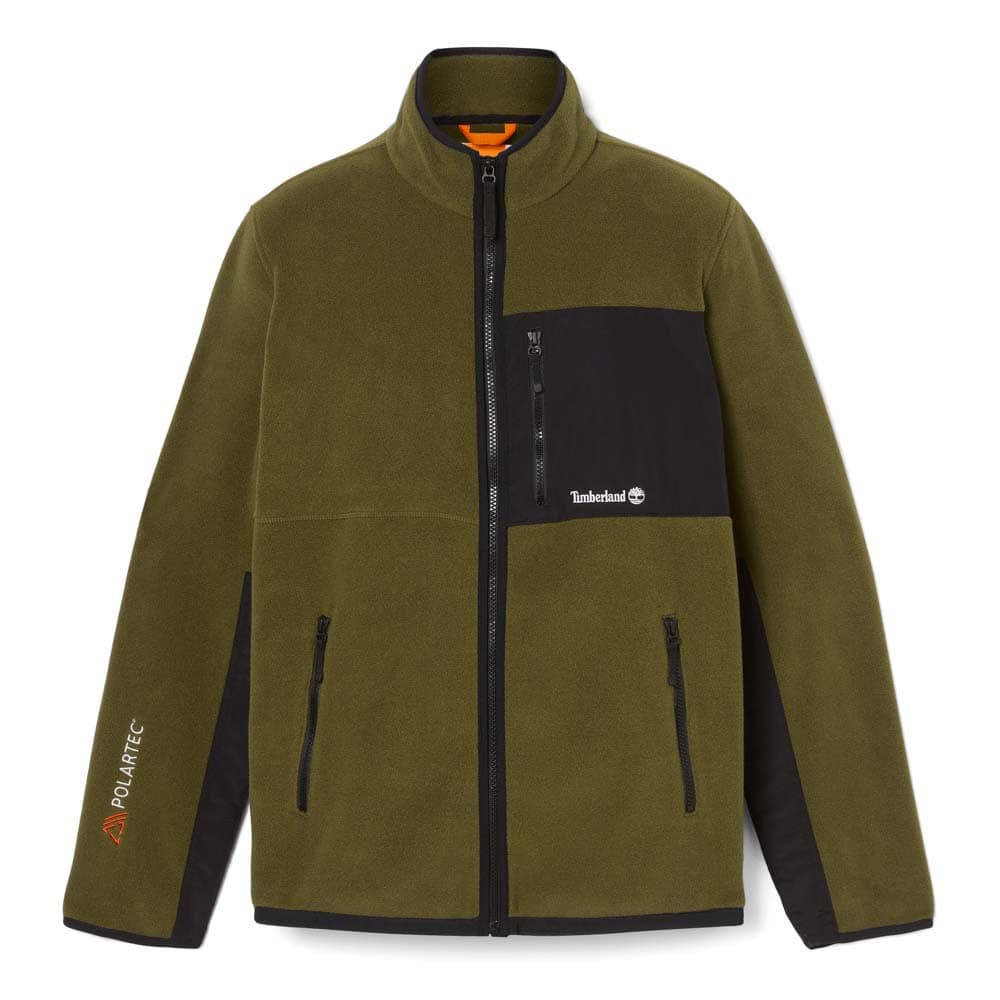 Timberland Outdoor archive fleecejacka (herr) i färgen olive