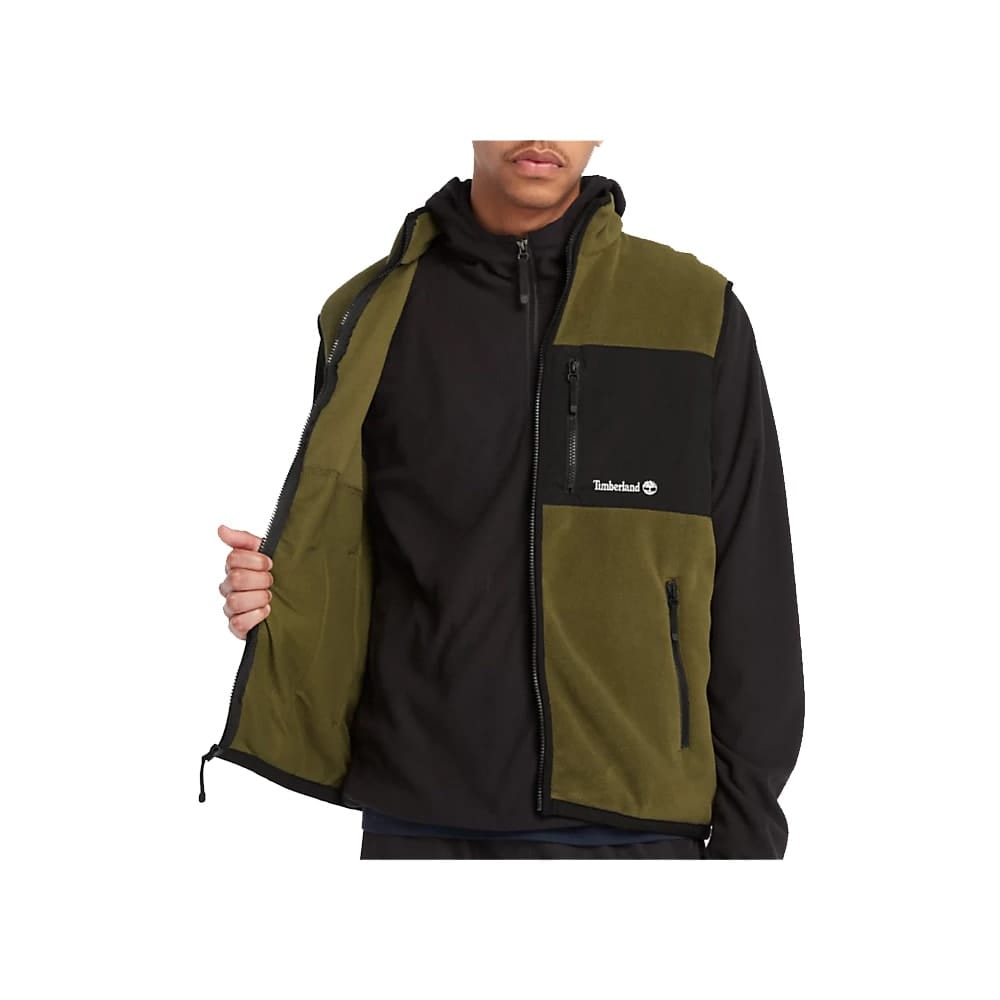 En snygg och bekväm Timberland Outdoor Archive Vest fleeceväst (herr)