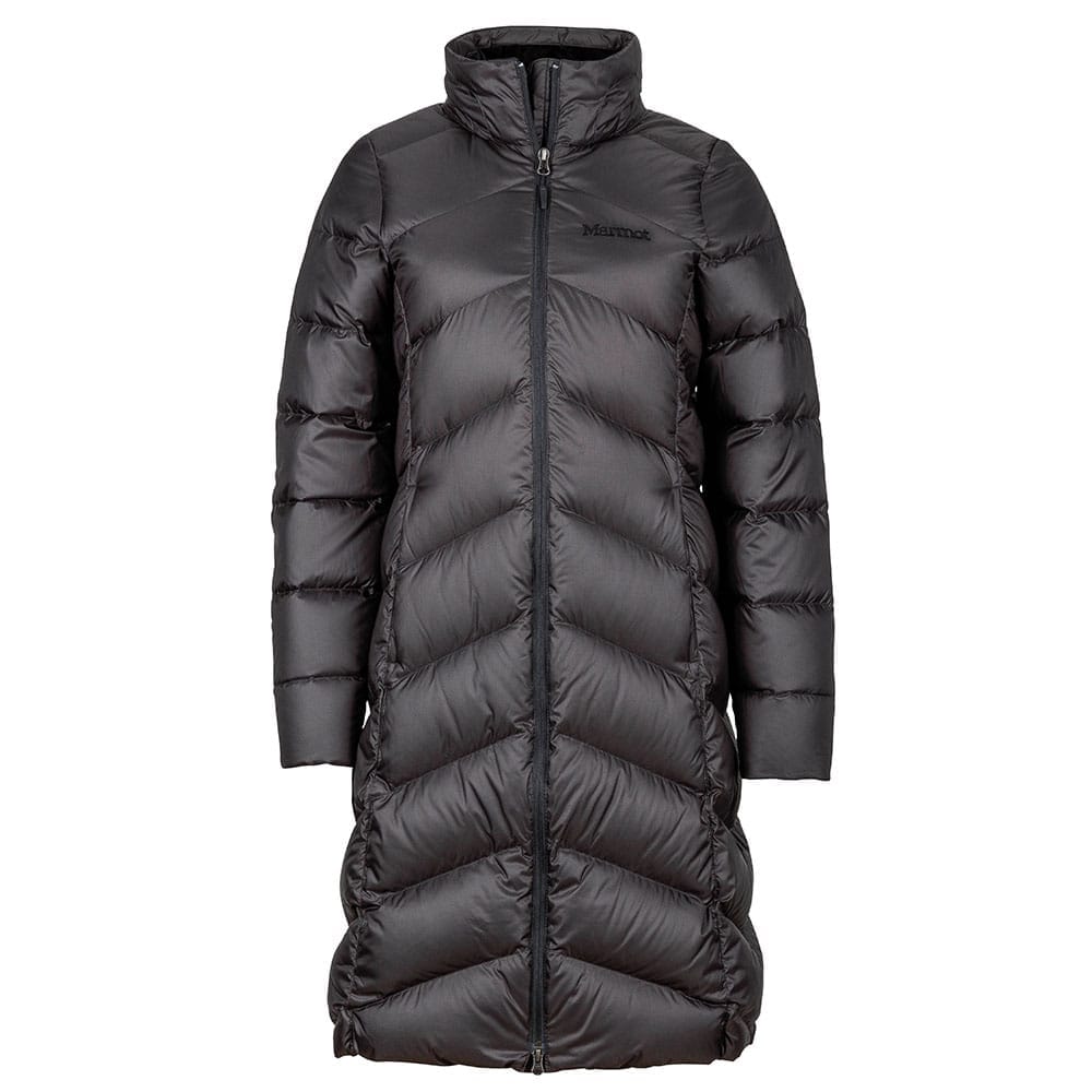 Svart skön dunjacka från Marmot Montreaux Coat.