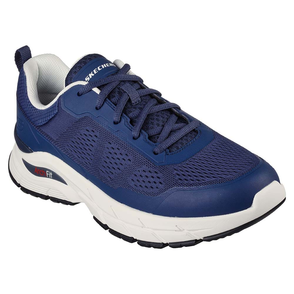Bekväm promendasko i navy från Skechers Men's Arch Fit Baxter