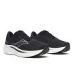 ett par svarta Saucony Ride 18 löparskor (herr)
