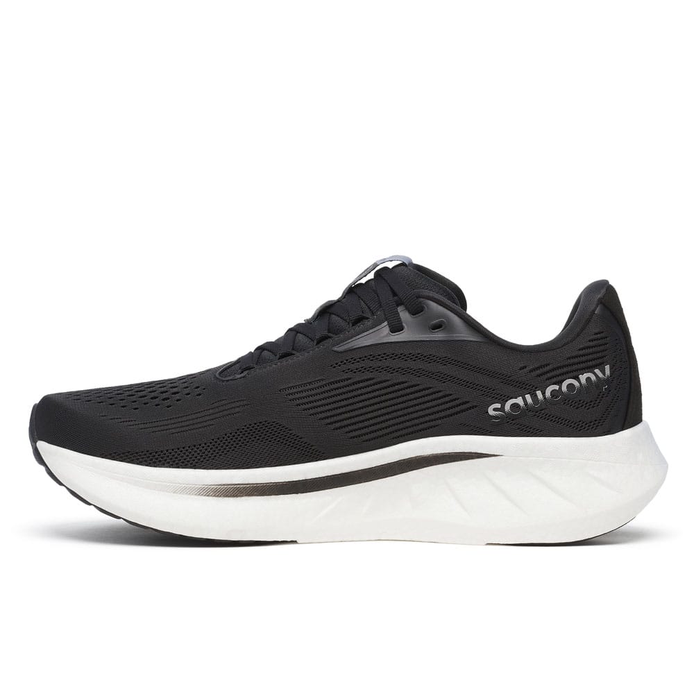 Insida profil av Saucony Ride 18 löparskor (herr)