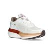 beige/vita Stenk Alsen sneakers (dam) snett framifrån