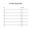 Storleksguide.