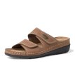 Ventilerande och bekväma Tamaris Slippers tofflor (dam) snett framifrån