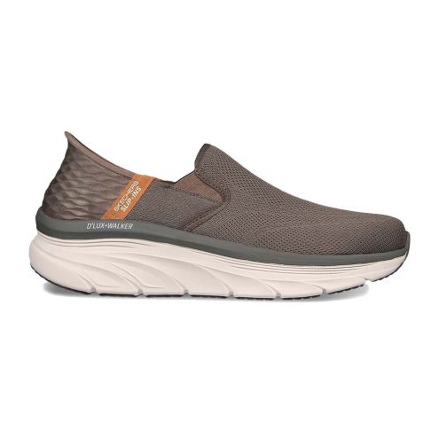 Skechers D'Lux Walker Oxford slip-Ins (herr) i en beige färg