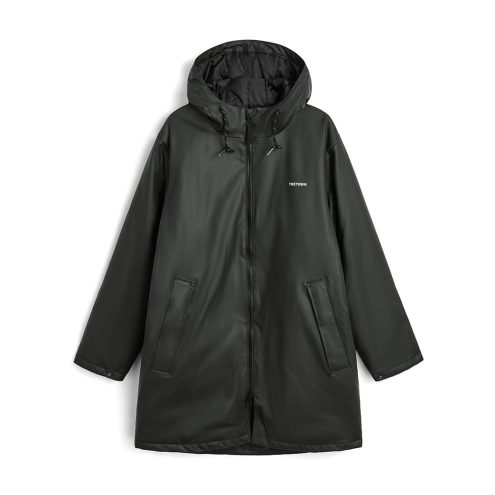 Wings Padded RainCoat vadderad regnjacka i färgen svart