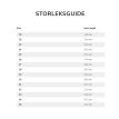 Storleksguide