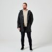 manlig modell i tretorn wing regnjacka black
