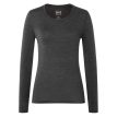 Grå underställströja i marinoull från super.natural base crew neck 230.
