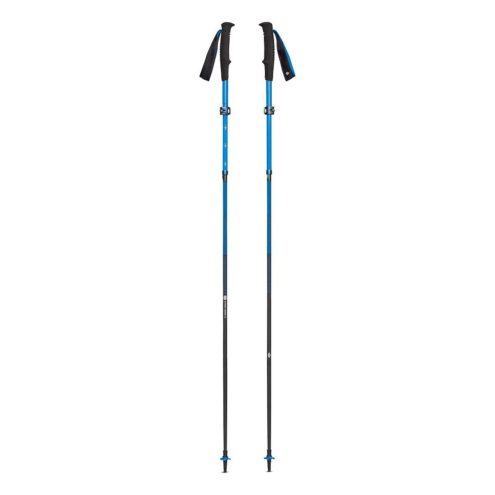 Ett par utfällda Black Diamond Distance FLZ Poles löpning och trekkingstavar (herr)