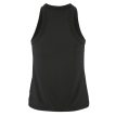 rygg på en svart Craft Core Essence Mesh Singlet träningslinne (dam)