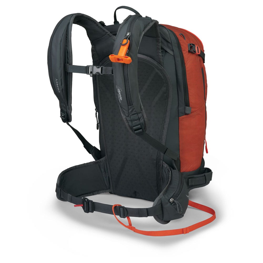 Soelden Pro E2 Airbag Pack 32 lavinryggsäck (herr) snett bakifrån
