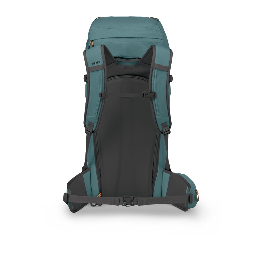 baksida av en Osprey Soelden 45 skidryggsäck (unisex)