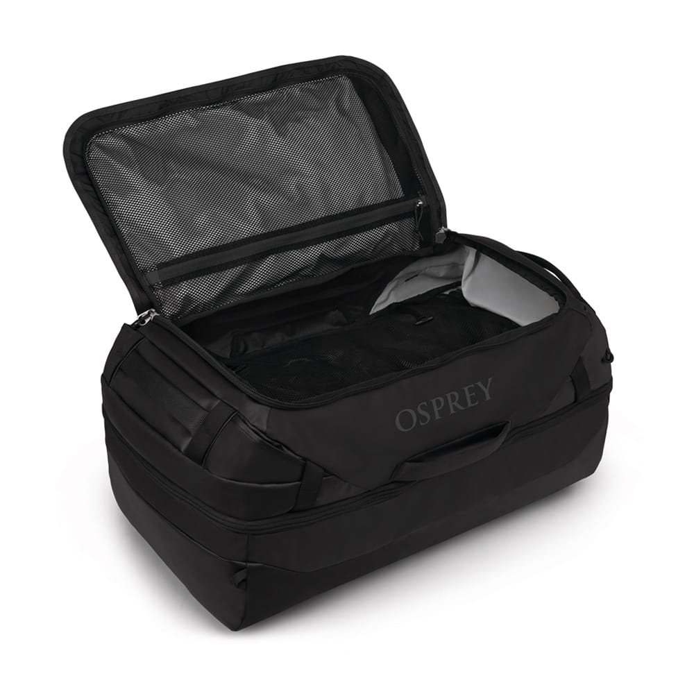 Osprey Transporter Squffel 70L resväska (unisex) med öppet topplock