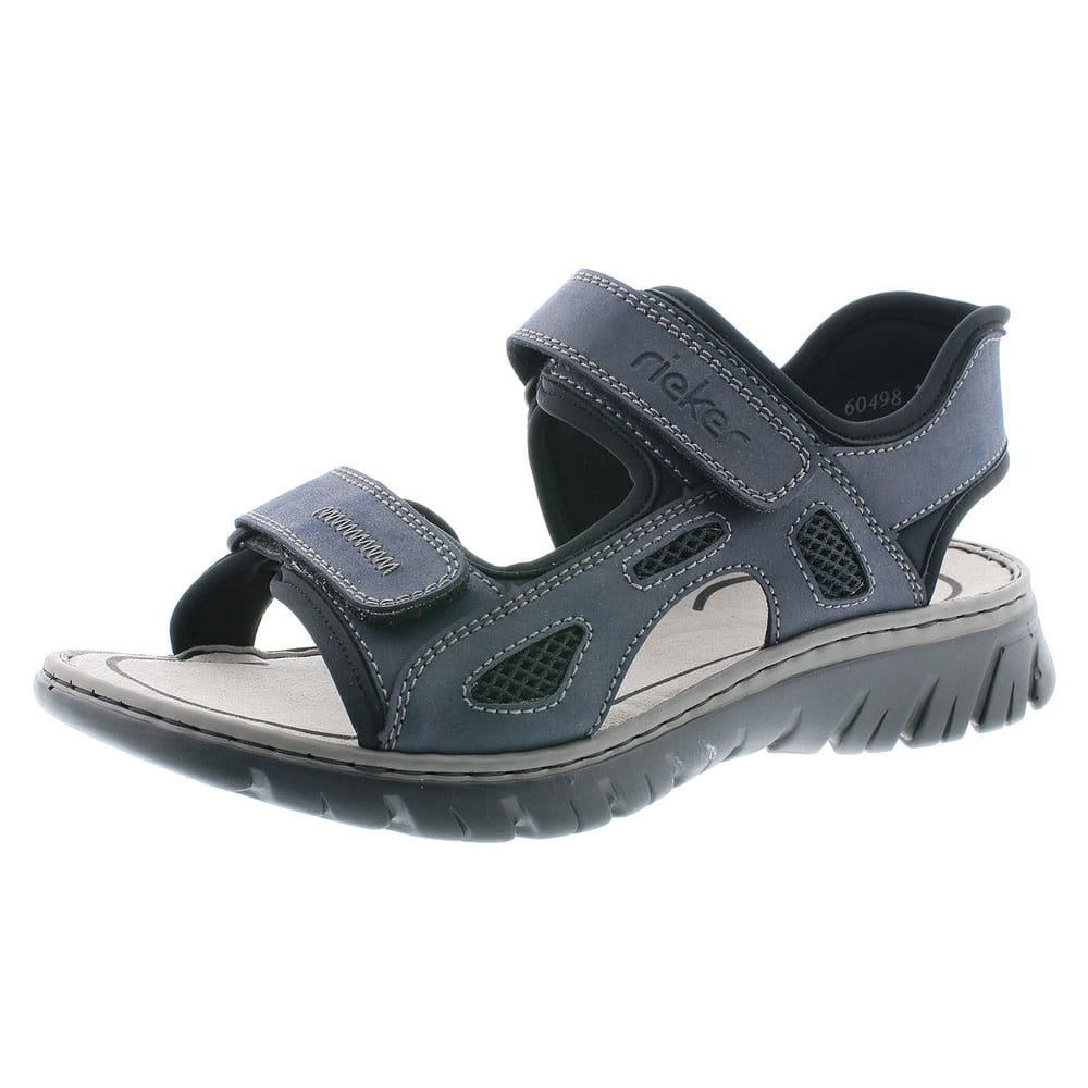 Rieker 26761-14 sandaler för herr i blå