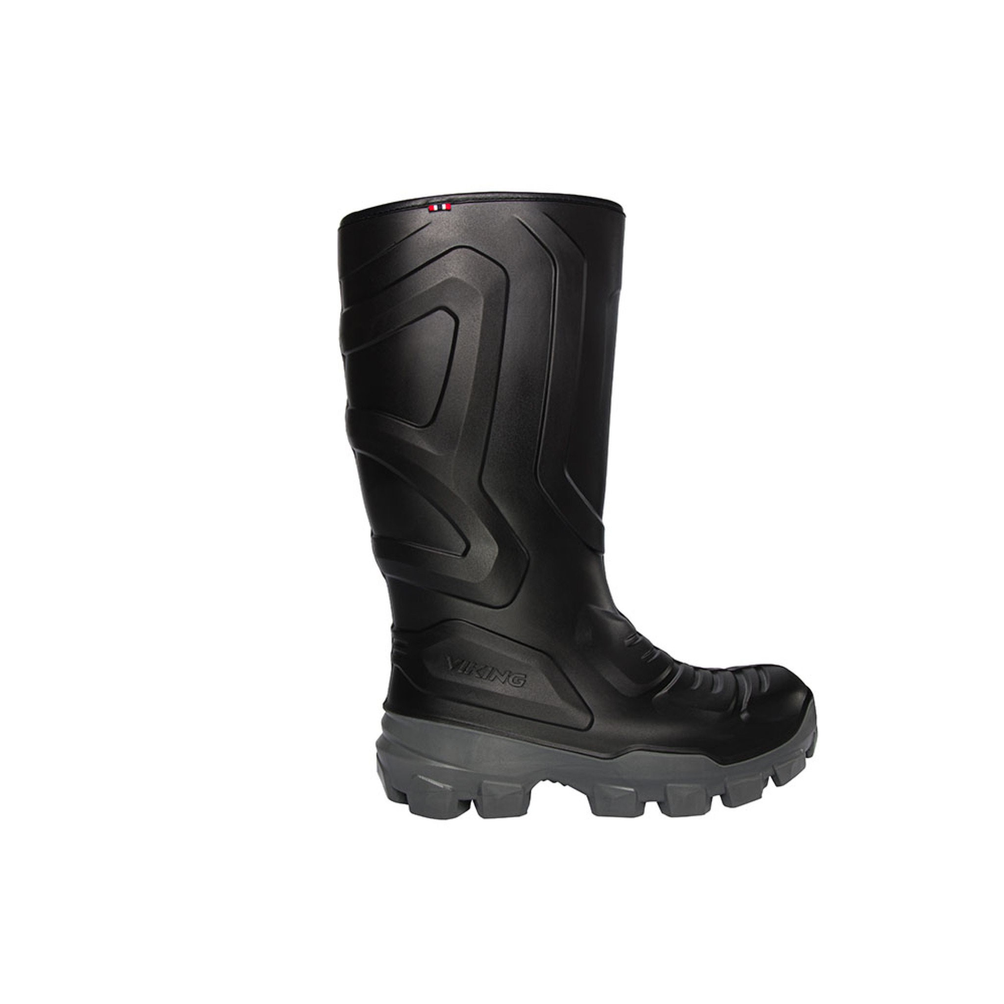 Viking Icefighter 2 Warm vinterstövlar (unisex) - 46, Black/Charcoal