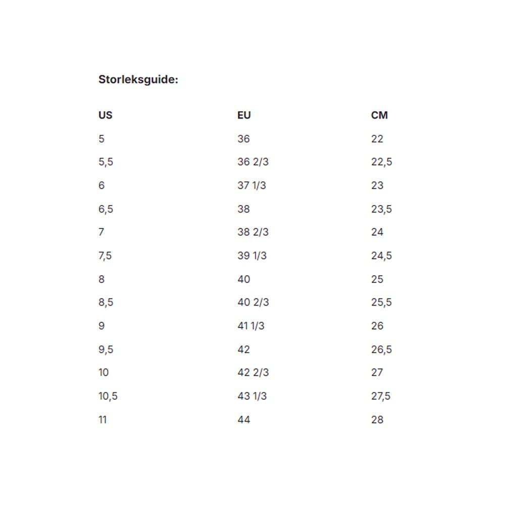 Storleksguide till HOKAs flesta modeller för dam