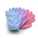 Fingervantar 3-pack (barn) - 2-4 år, Blå/Lila/Rosa