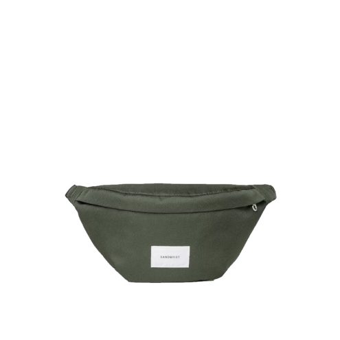 Sandqvist Ground Crossbody Bag axelväska (unisex)i färgen dawn green